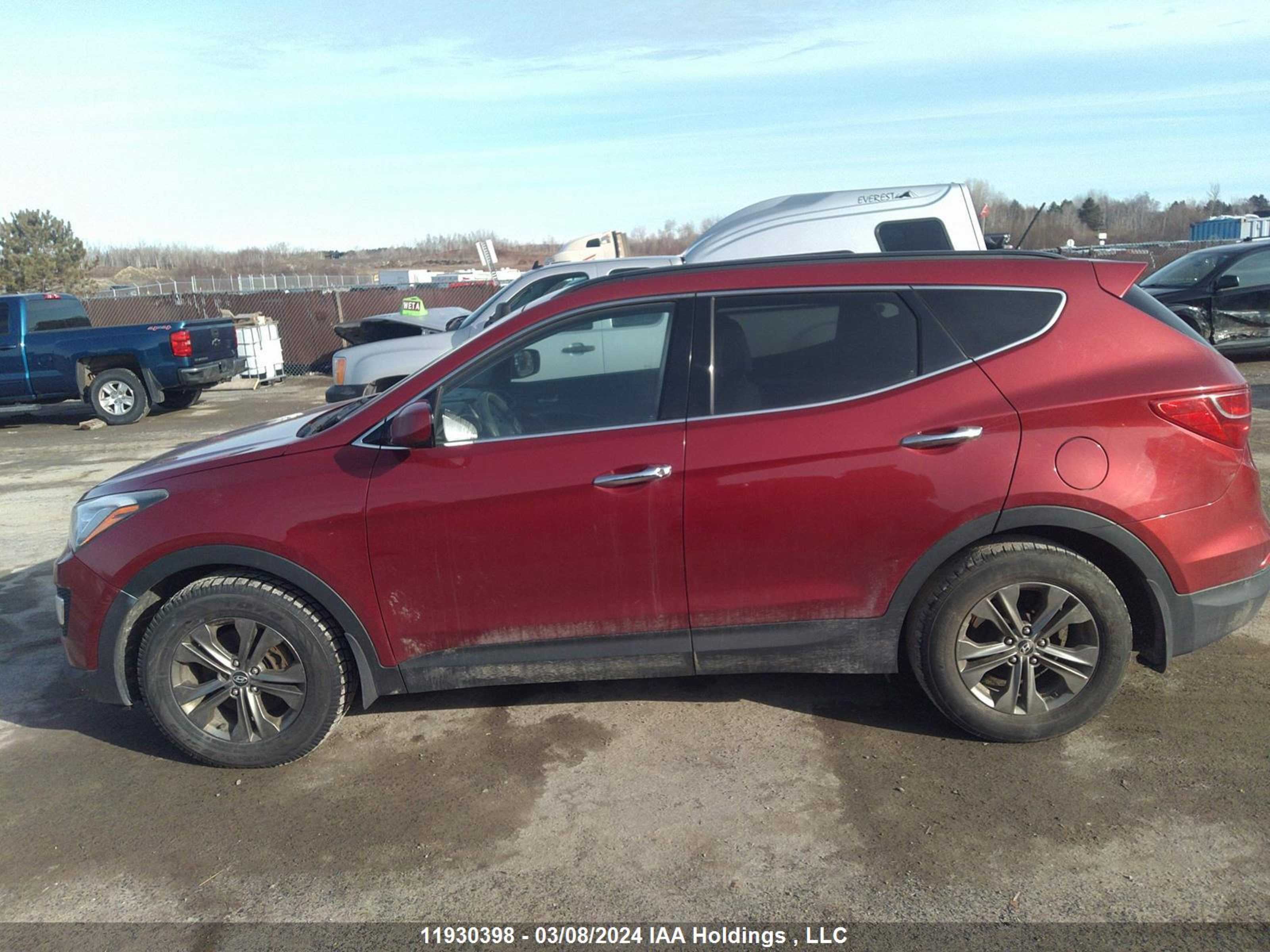 Photo 14 VIN: 5XYZT3LB9EG203967 - HYUNDAI SANTA FE 