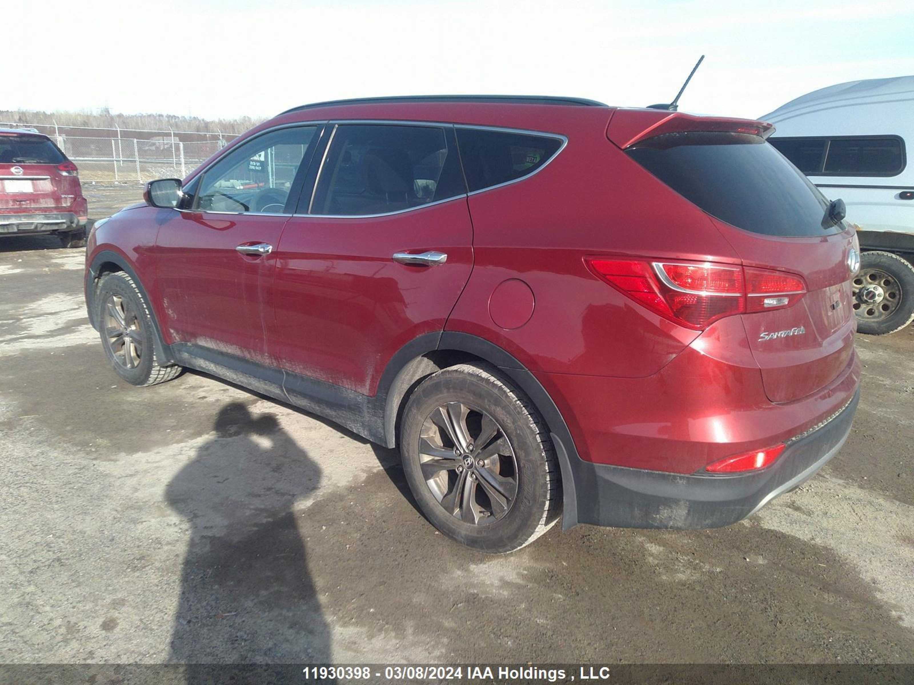 Photo 2 VIN: 5XYZT3LB9EG203967 - HYUNDAI SANTA FE 