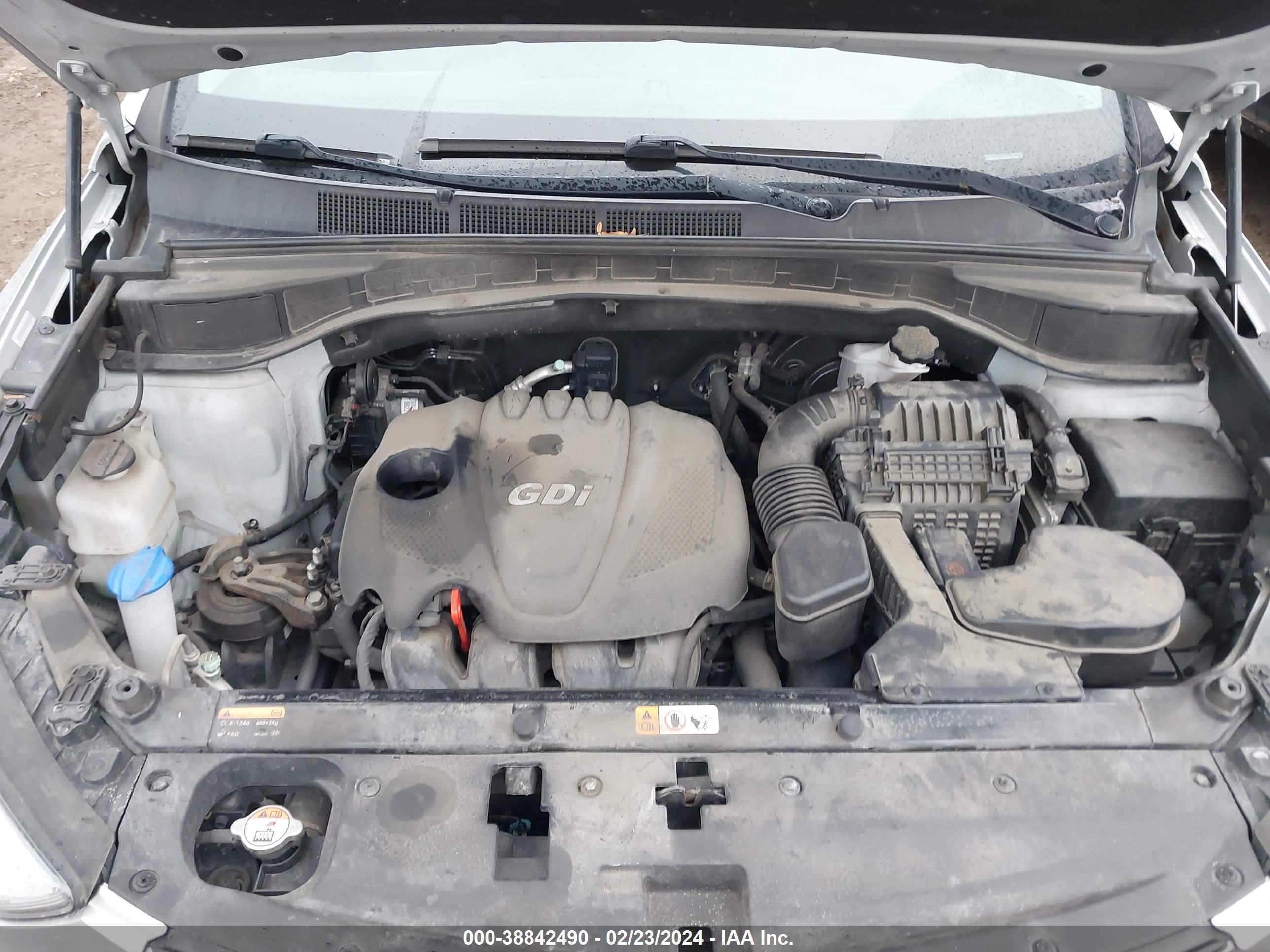 Photo 9 VIN: 5XYZT3LB9FG257271 - HYUNDAI SANTA FE 