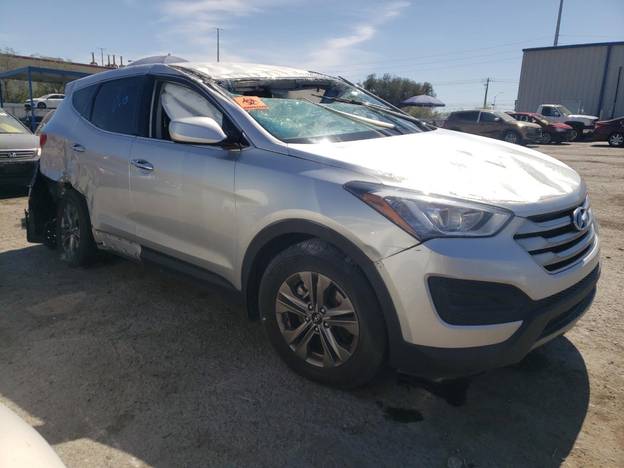 Photo 3 VIN: 5XYZT3LB9FG300135 - HYUNDAI SANTA FE 