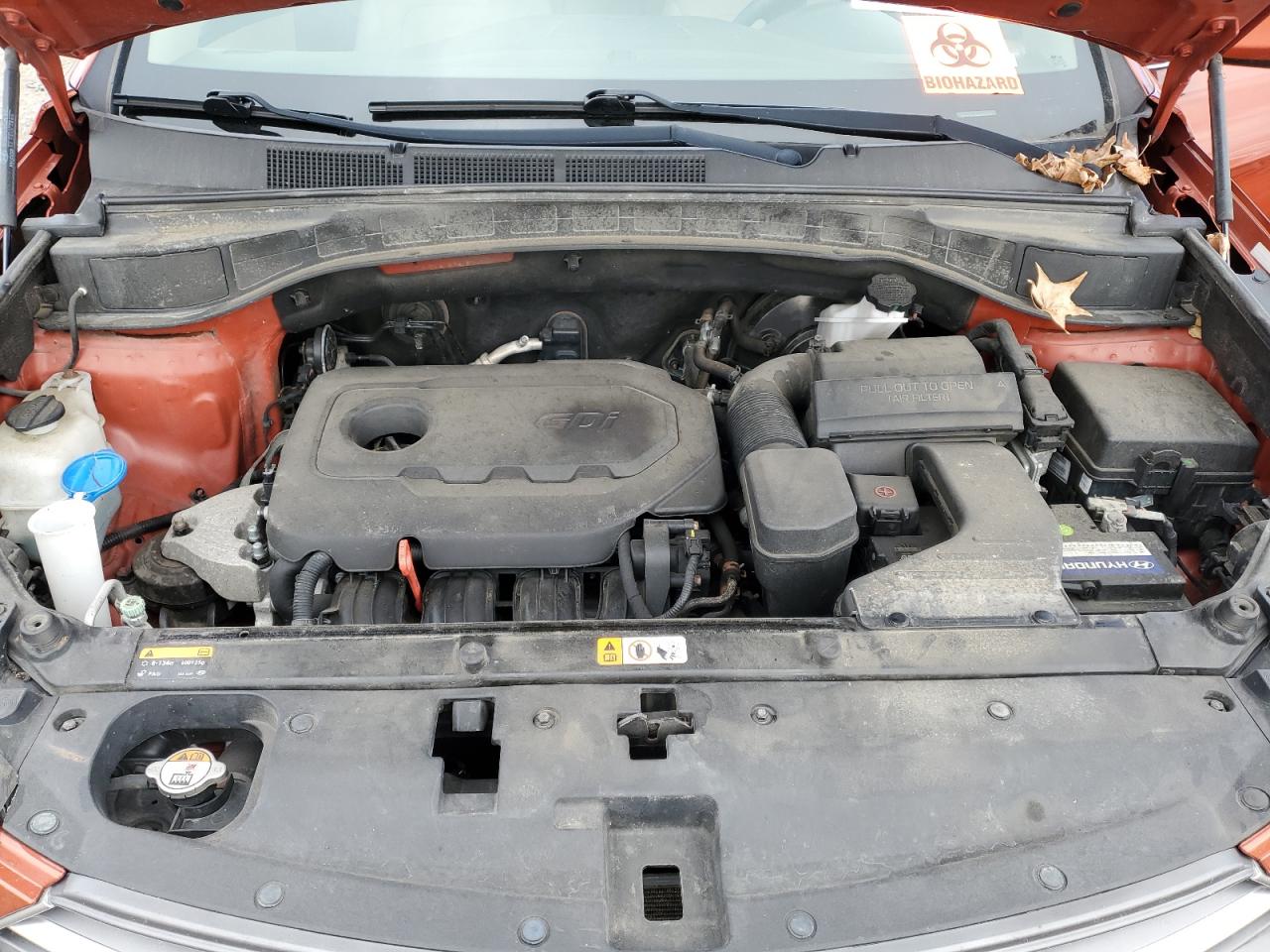 Photo 10 VIN: 5XYZT3LB9HG419175 - HYUNDAI SANTA FE 