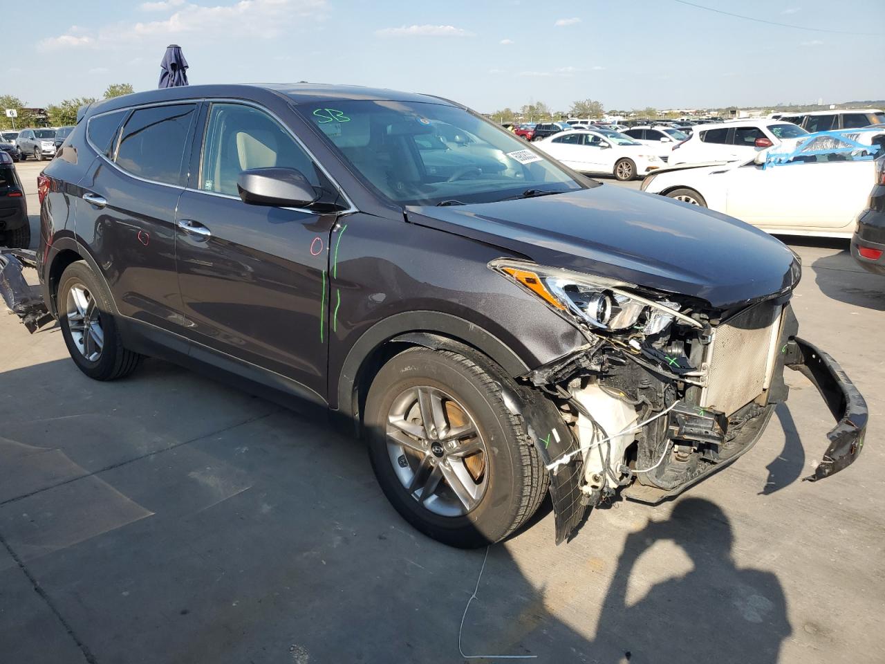 Photo 3 VIN: 5XYZT3LB9JG510453 - HYUNDAI SANTA FE 