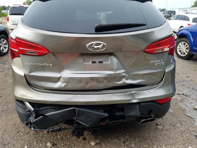 Photo 8 VIN: 5XYZTDLB0FG273445 - HYUNDAI SANTA FE S 