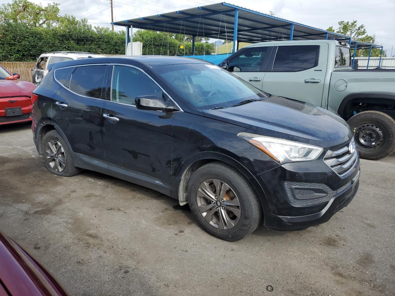 Photo 3 VIN: 5XYZTDLB0GG350574 - HYUNDAI SANTA FE 