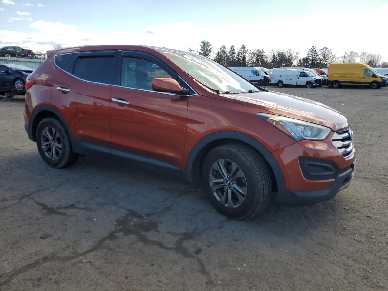 Photo 3 VIN: 5XYZTDLB1EG201975 - HYUNDAI SANTA FE 