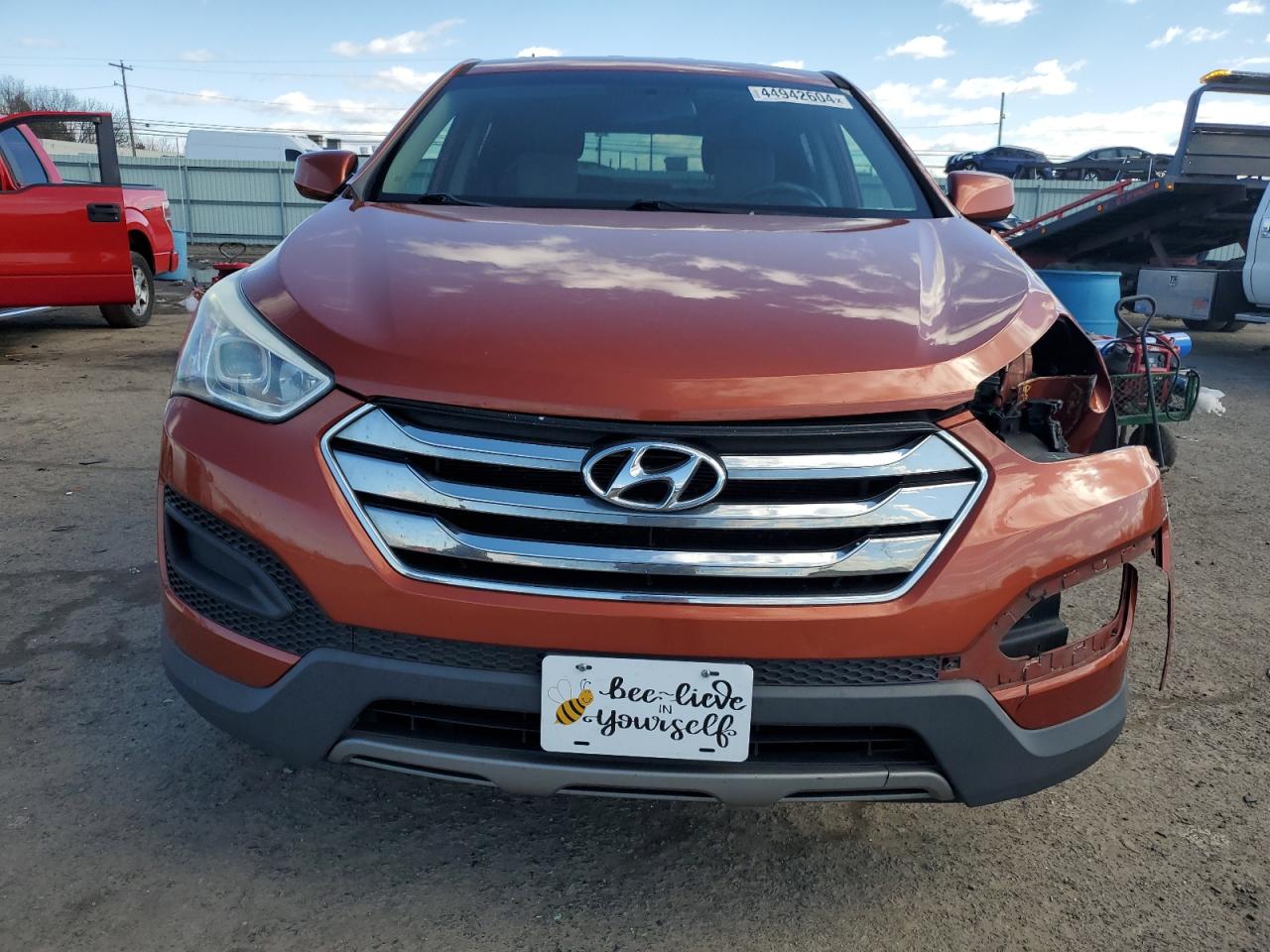 Photo 4 VIN: 5XYZTDLB1EG201975 - HYUNDAI SANTA FE 