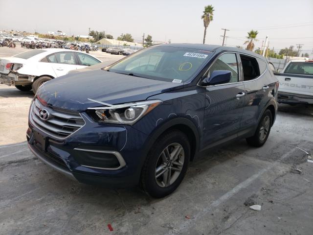 Photo 1 VIN: 5XYZTDLB2JG527827 - HYUNDAI SANTA FE S 