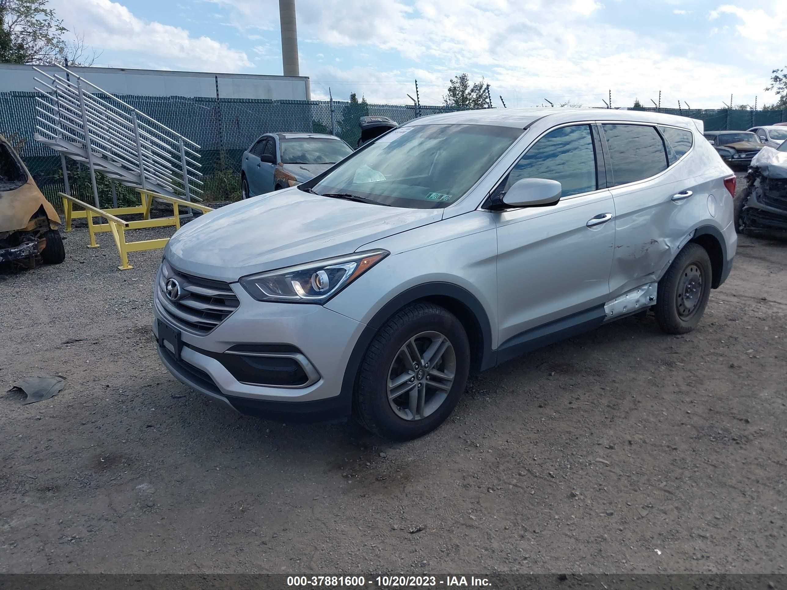 Photo 1 VIN: 5XYZTDLB3HG393467 - HYUNDAI SANTA FE 