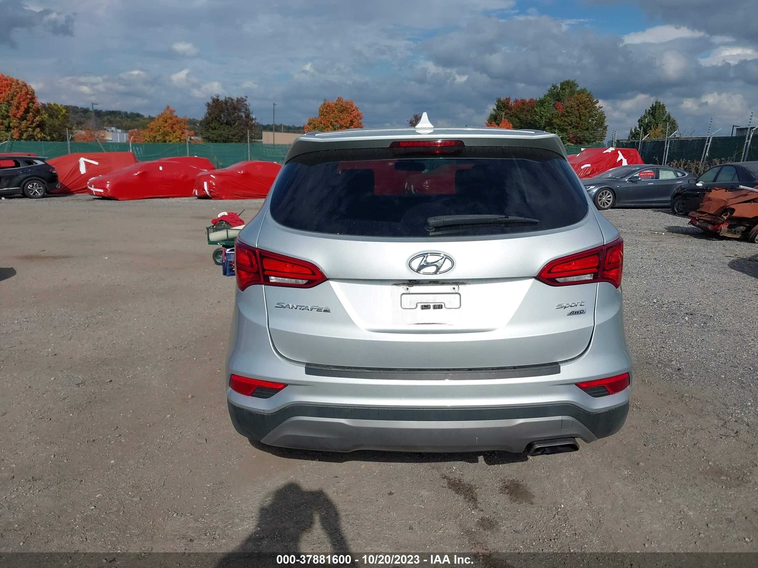 Photo 16 VIN: 5XYZTDLB3HG393467 - HYUNDAI SANTA FE 