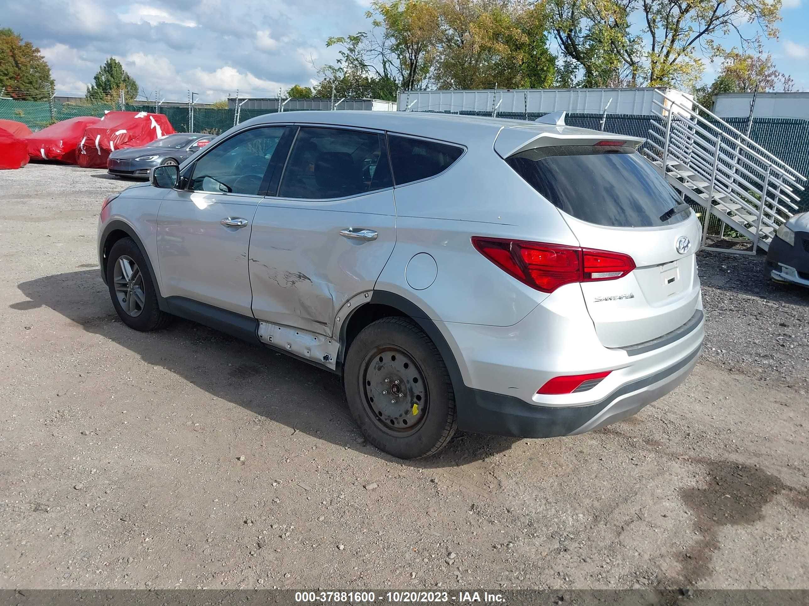 Photo 2 VIN: 5XYZTDLB3HG393467 - HYUNDAI SANTA FE 