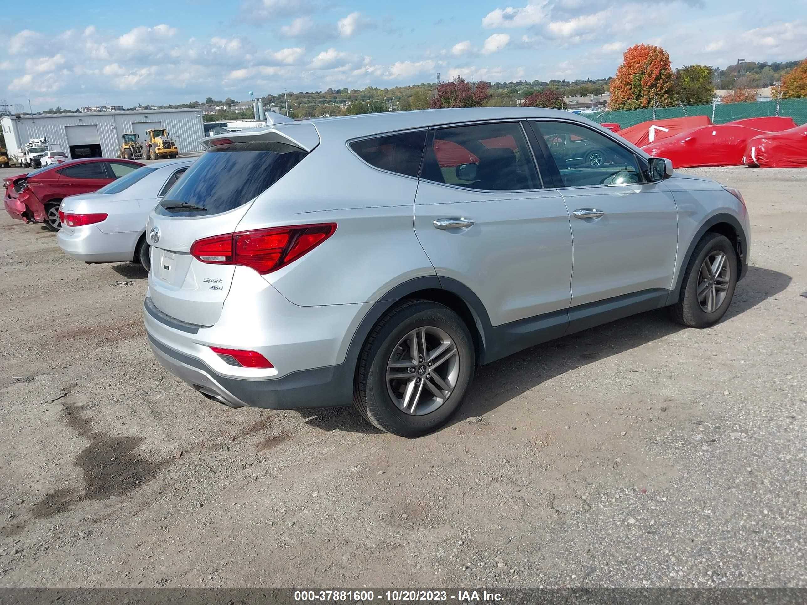 Photo 3 VIN: 5XYZTDLB3HG393467 - HYUNDAI SANTA FE 