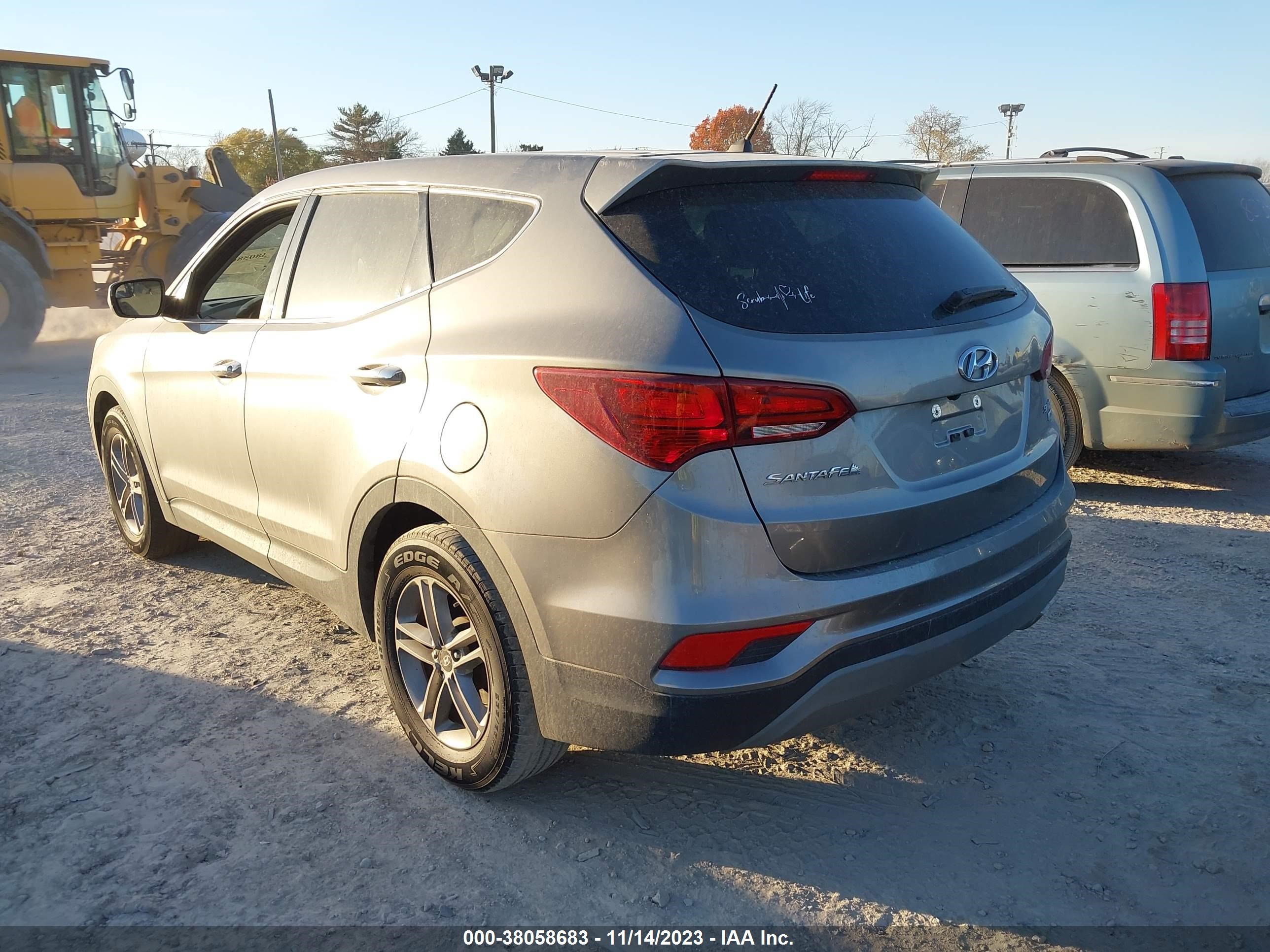 Photo 2 VIN: 5XYZTDLB3JG573098 - HYUNDAI SANTA FE 