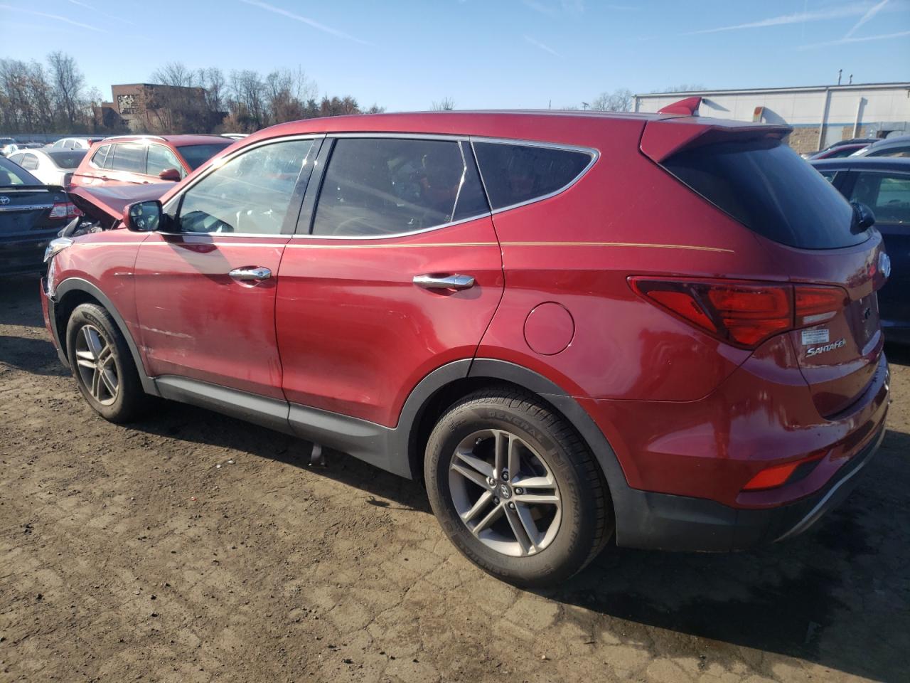 Photo 1 VIN: 5XYZTDLB4HG442966 - HYUNDAI SANTA FE S 