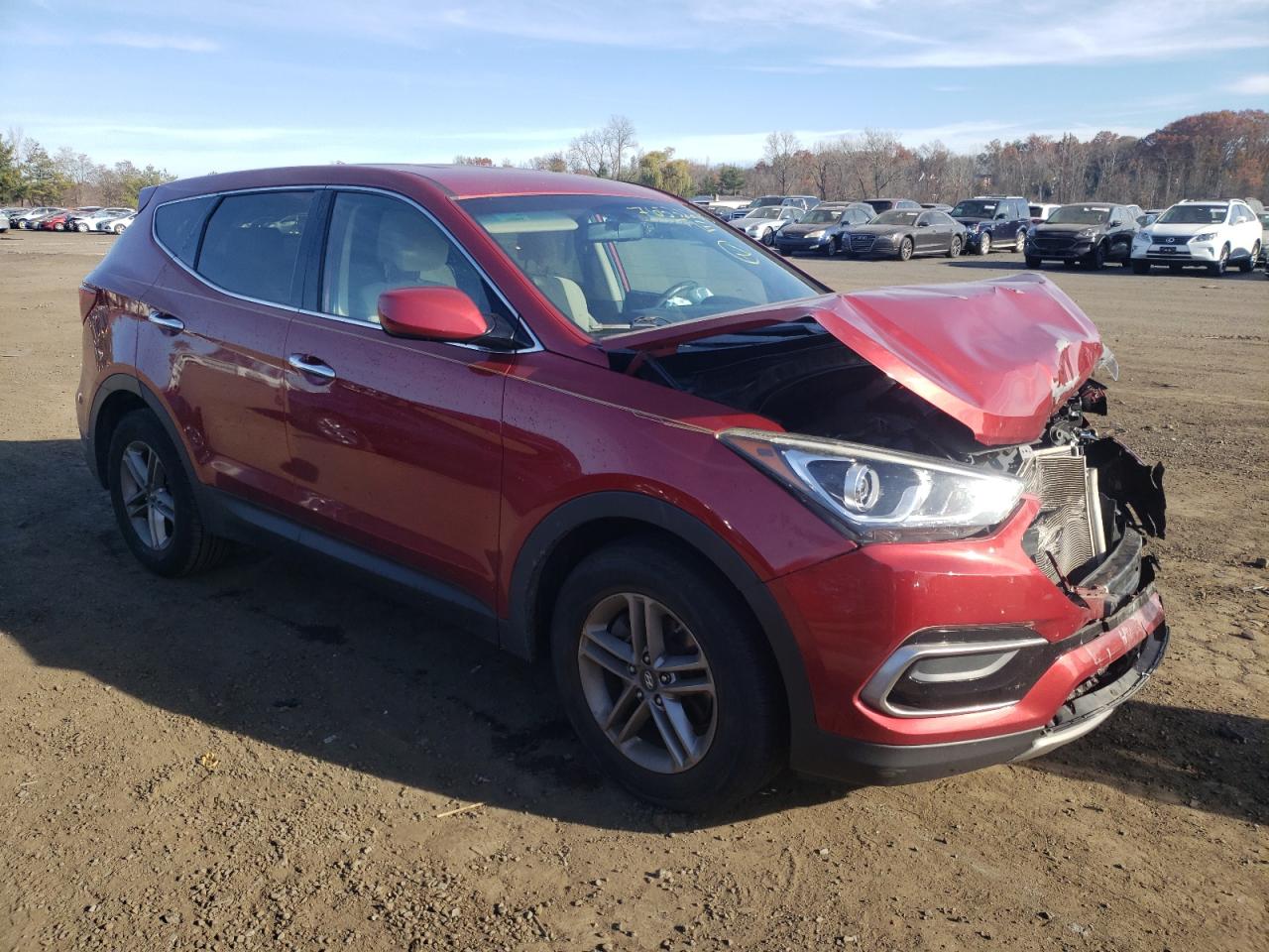 Photo 3 VIN: 5XYZTDLB4HG442966 - HYUNDAI SANTA FE S 