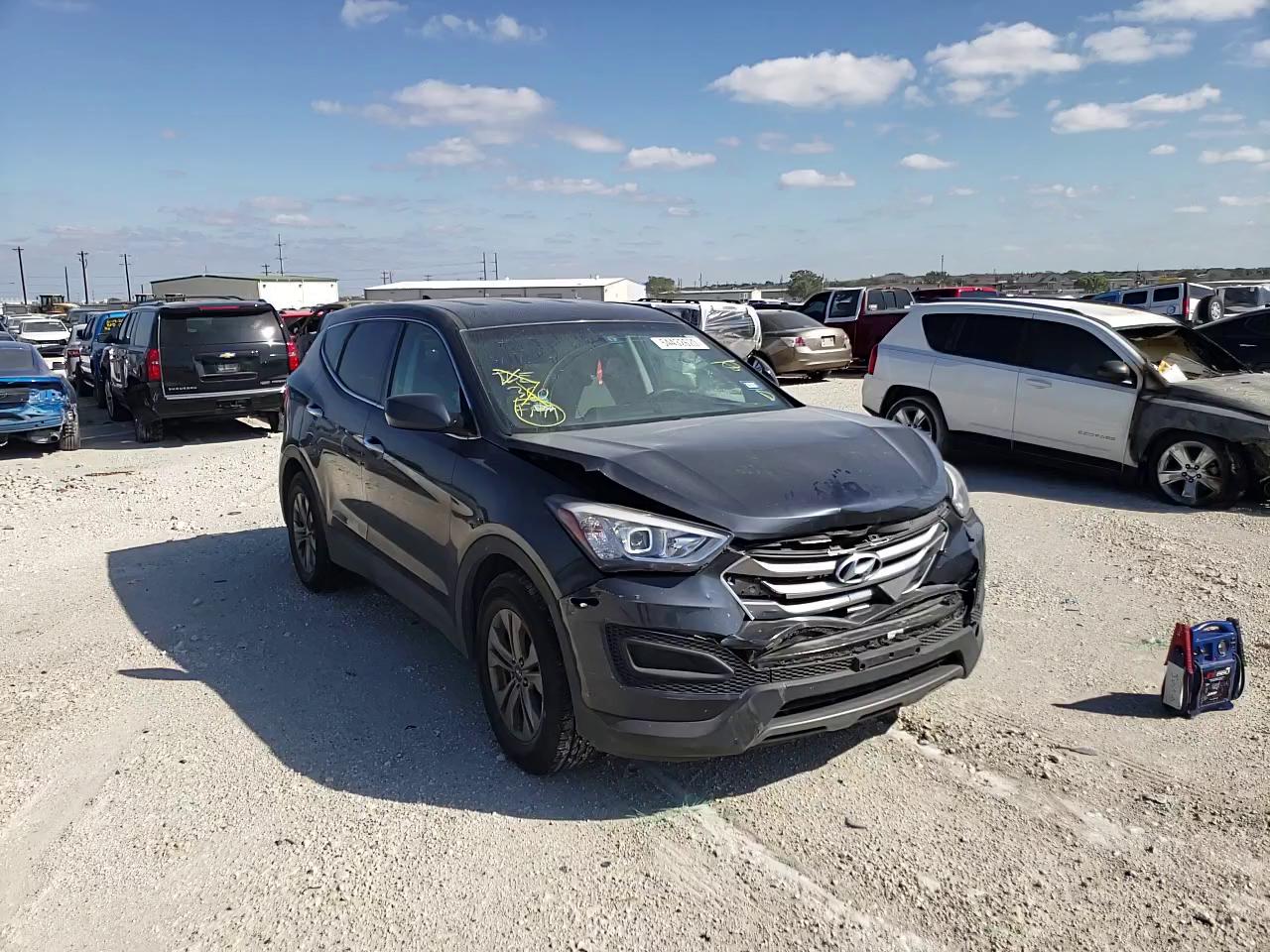 Photo 10 VIN: 5XYZTDLB5FG280746 - HYUNDAI SANTA FE S 