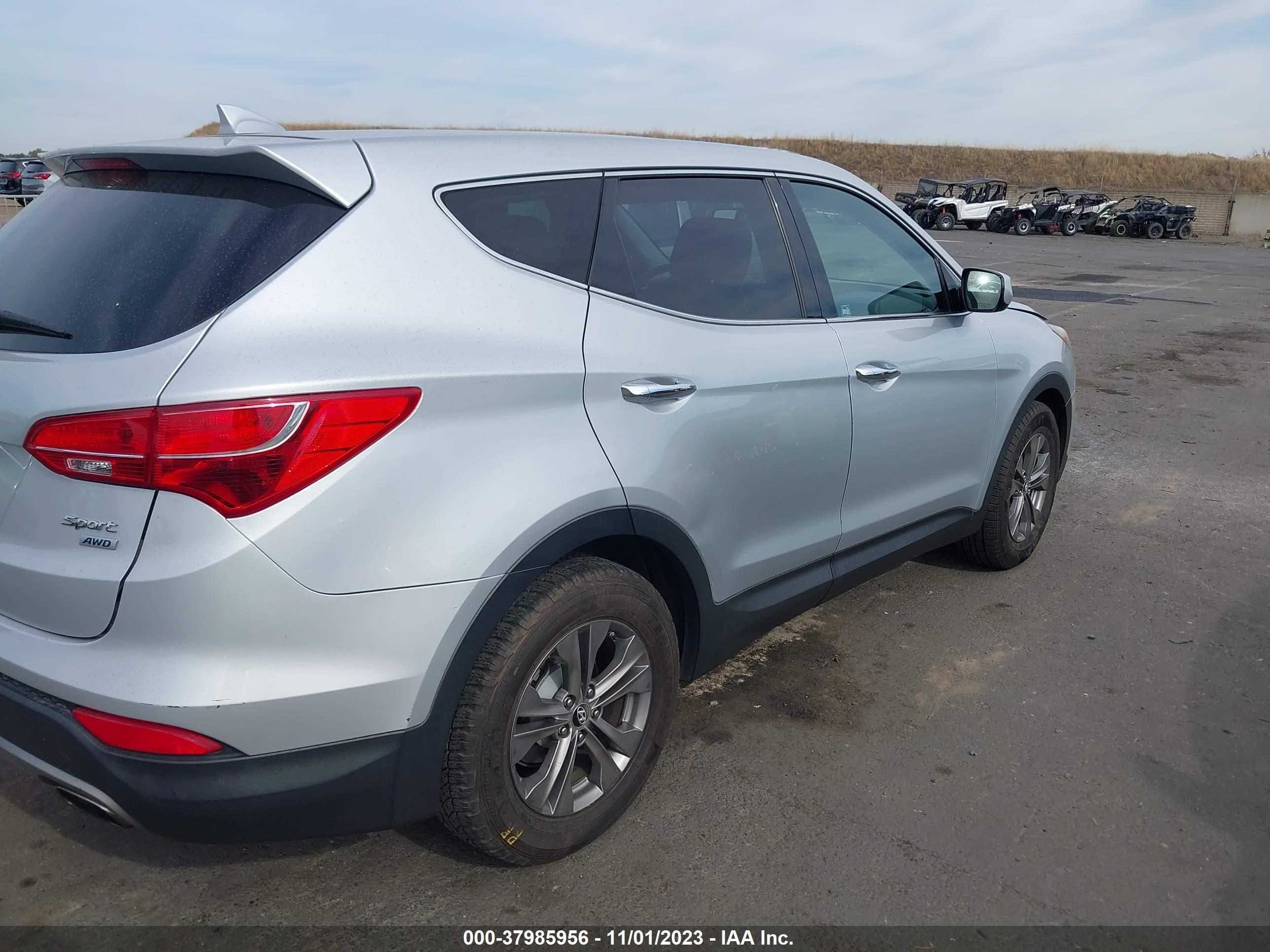 Photo 3 VIN: 5XYZTDLB6EG194411 - HYUNDAI SANTA FE 