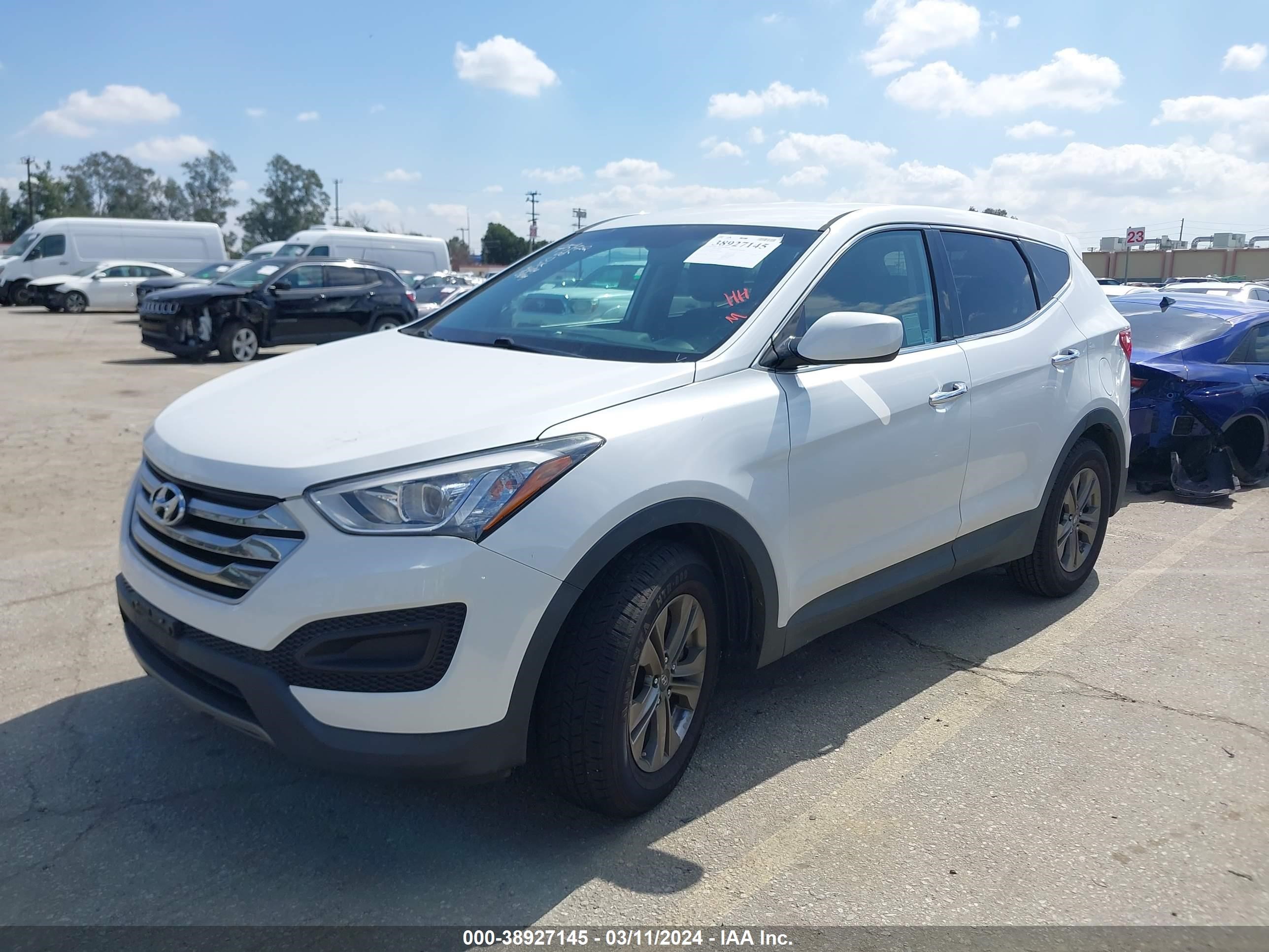 Photo 1 VIN: 5XYZTDLB6FG254804 - HYUNDAI SANTA FE 