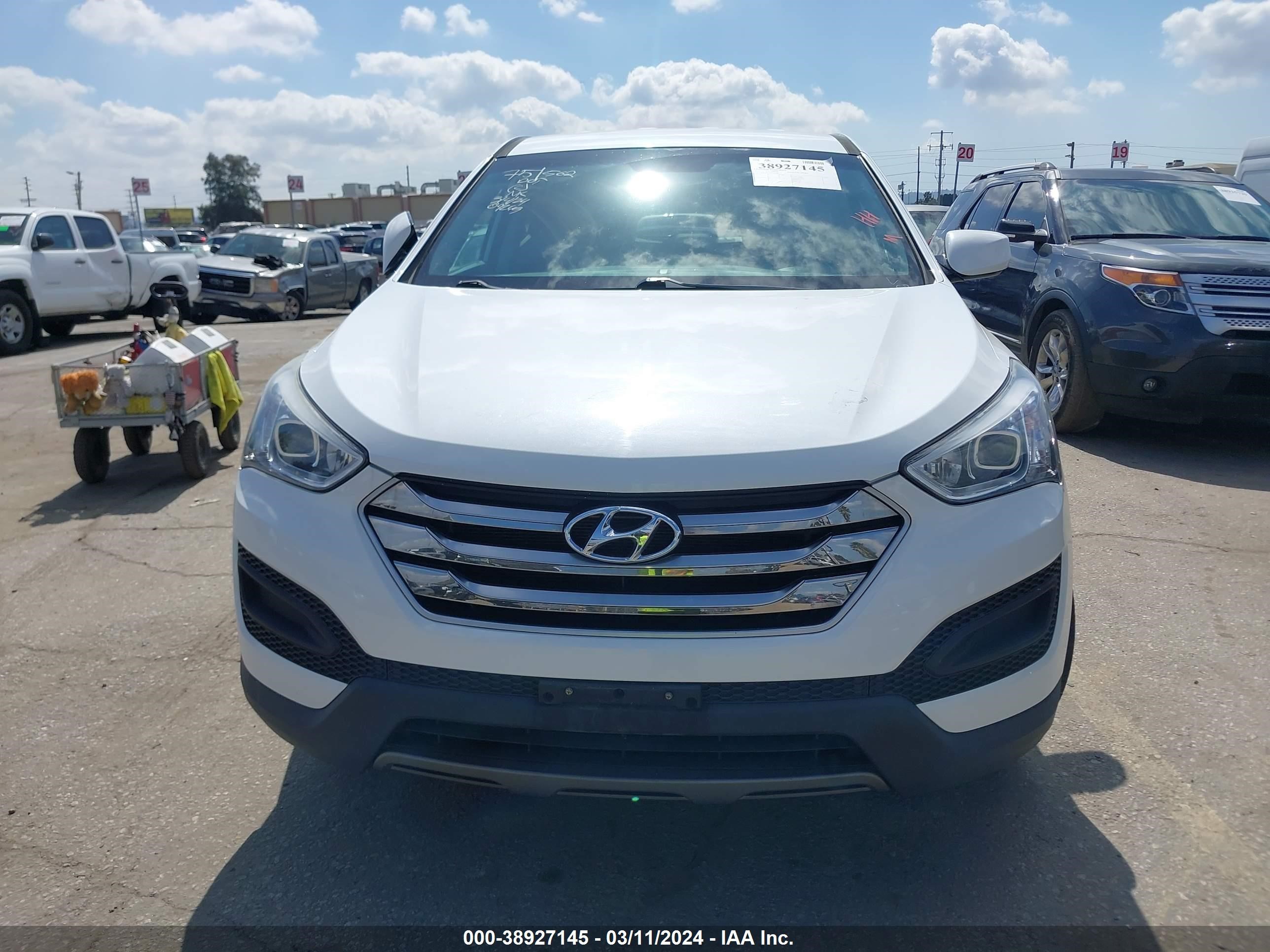 Photo 10 VIN: 5XYZTDLB6FG254804 - HYUNDAI SANTA FE 