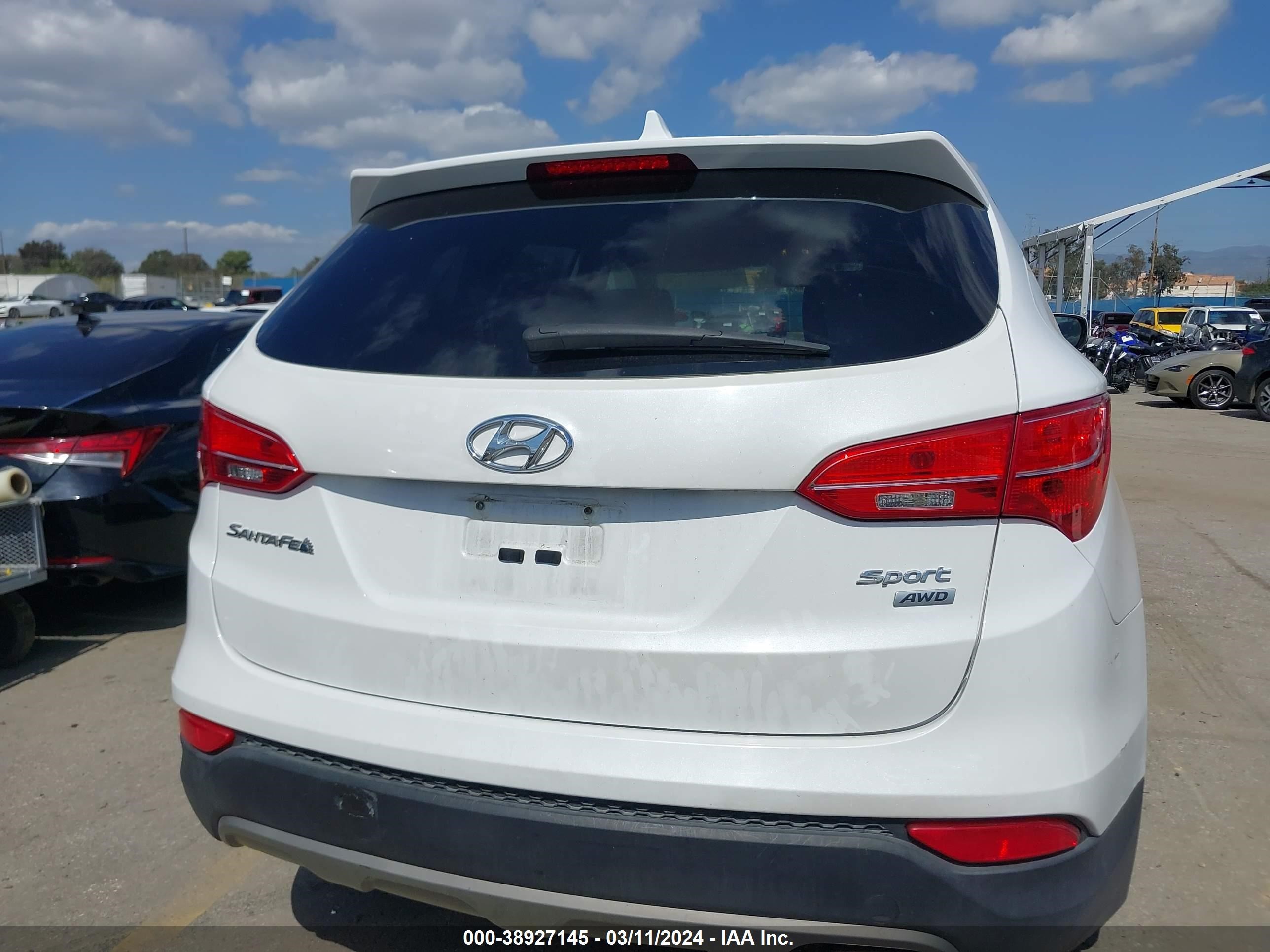 Photo 14 VIN: 5XYZTDLB6FG254804 - HYUNDAI SANTA FE 