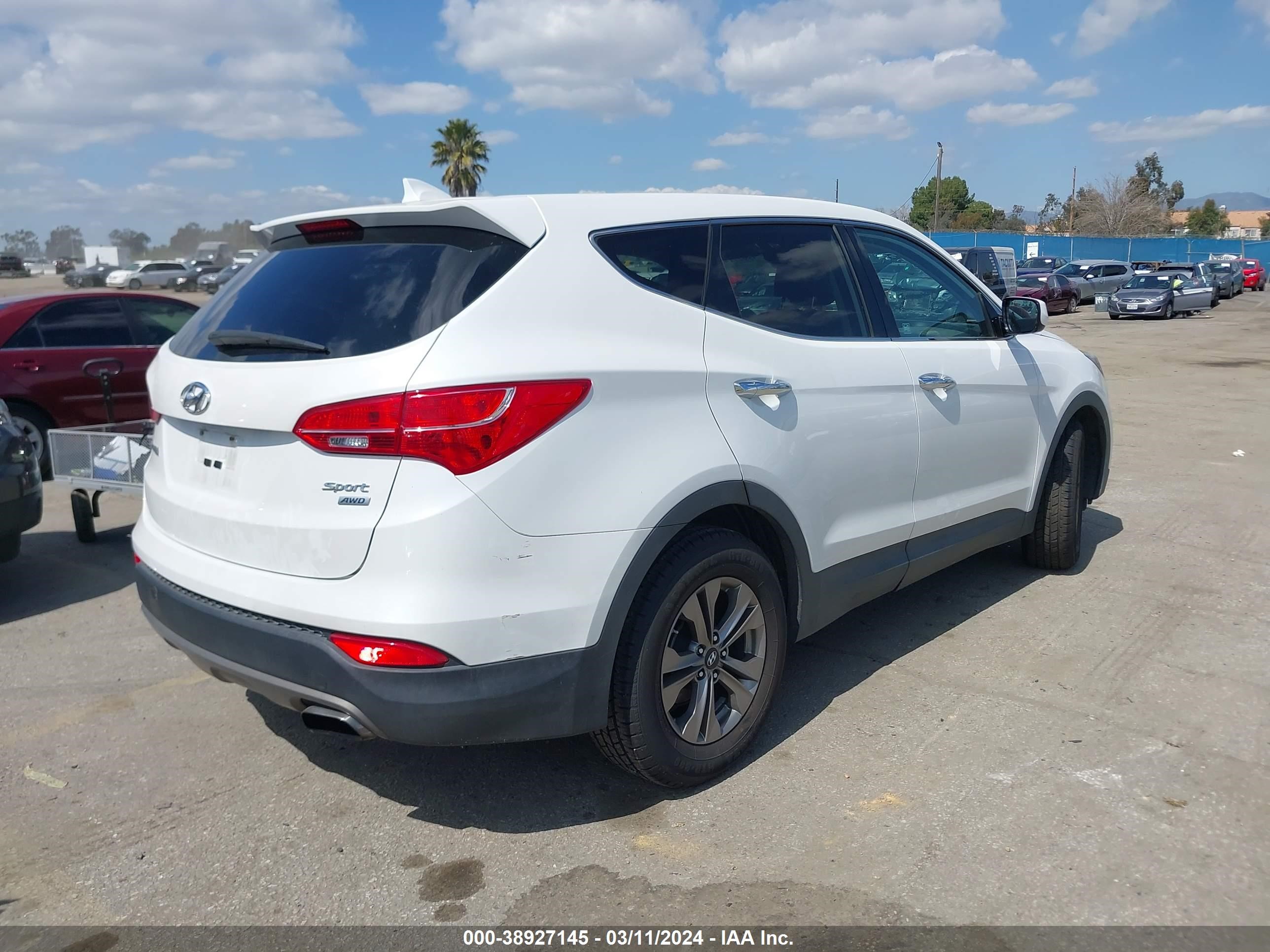 Photo 3 VIN: 5XYZTDLB6FG254804 - HYUNDAI SANTA FE 