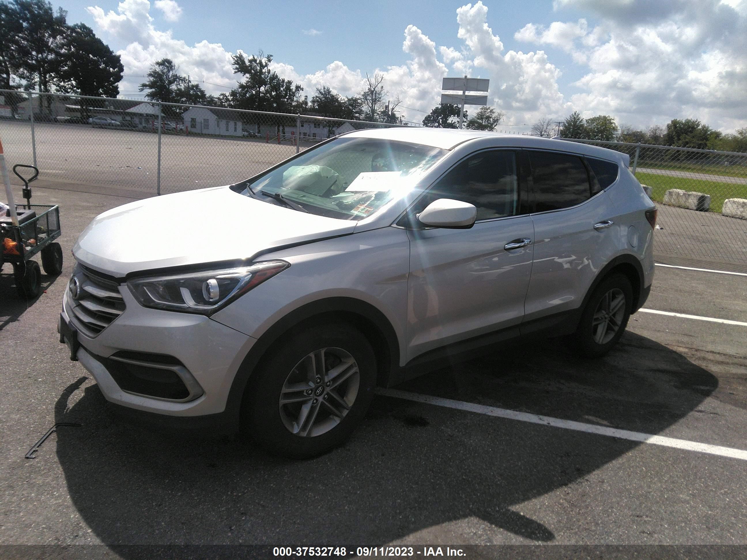 Photo 1 VIN: 5XYZTDLB6HG453046 - HYUNDAI SANTA FE 