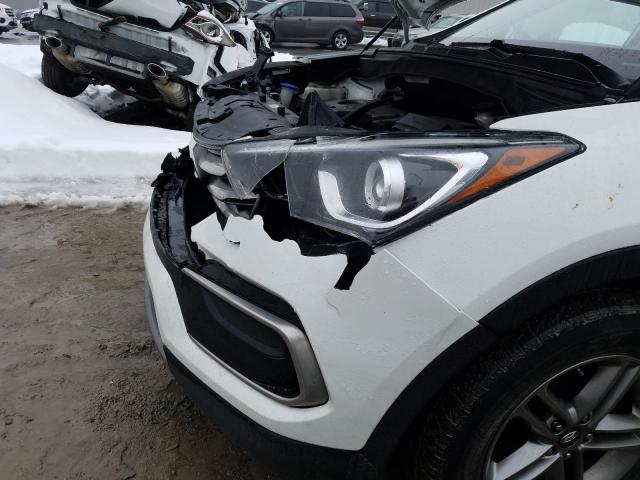 Photo 8 VIN: 5XYZTDLB8HG442632 - HYUNDAI SANTA FE S 