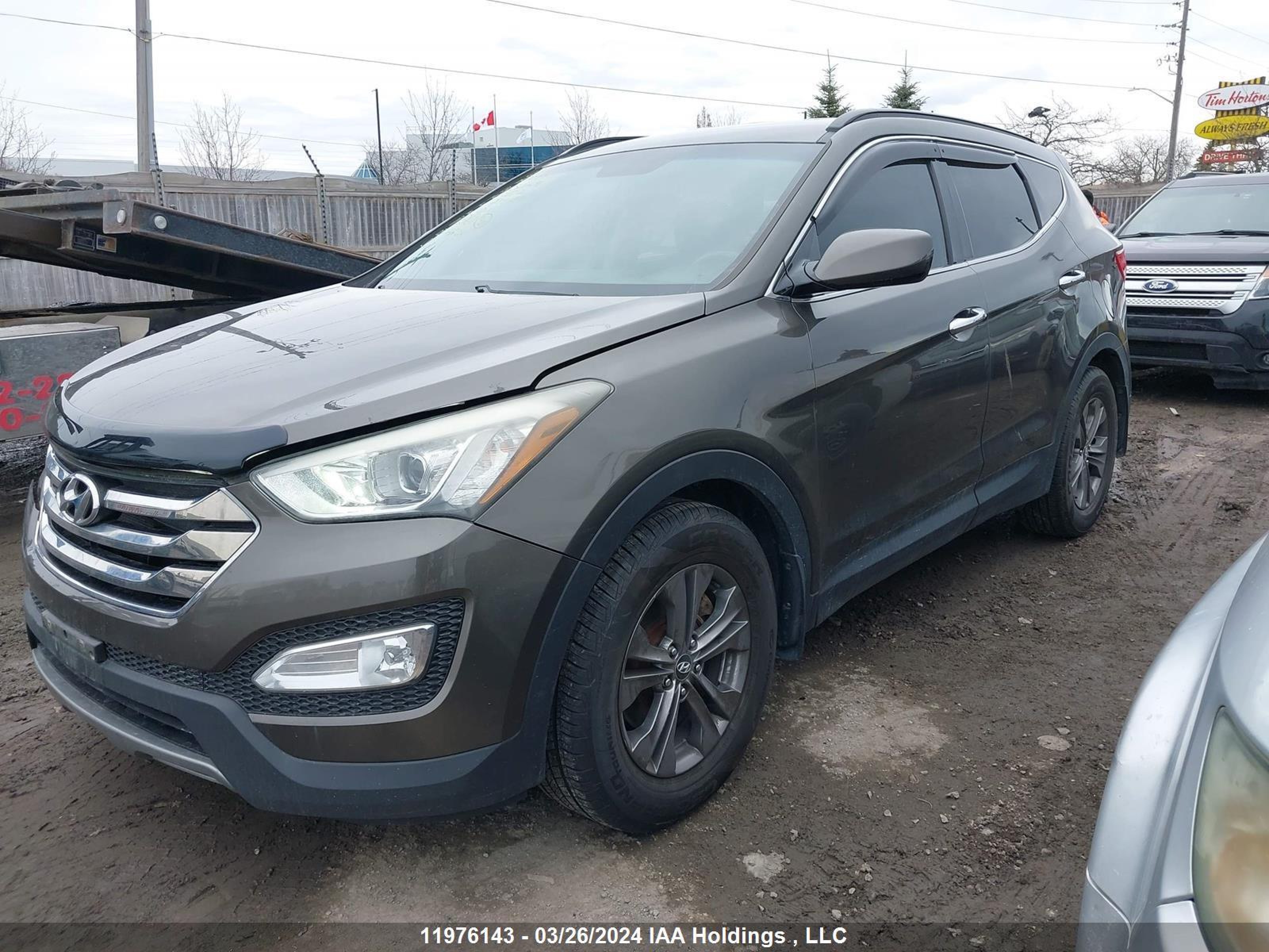 Photo 1 VIN: 5XYZU3LA0DG015972 - HYUNDAI SANTA FE 