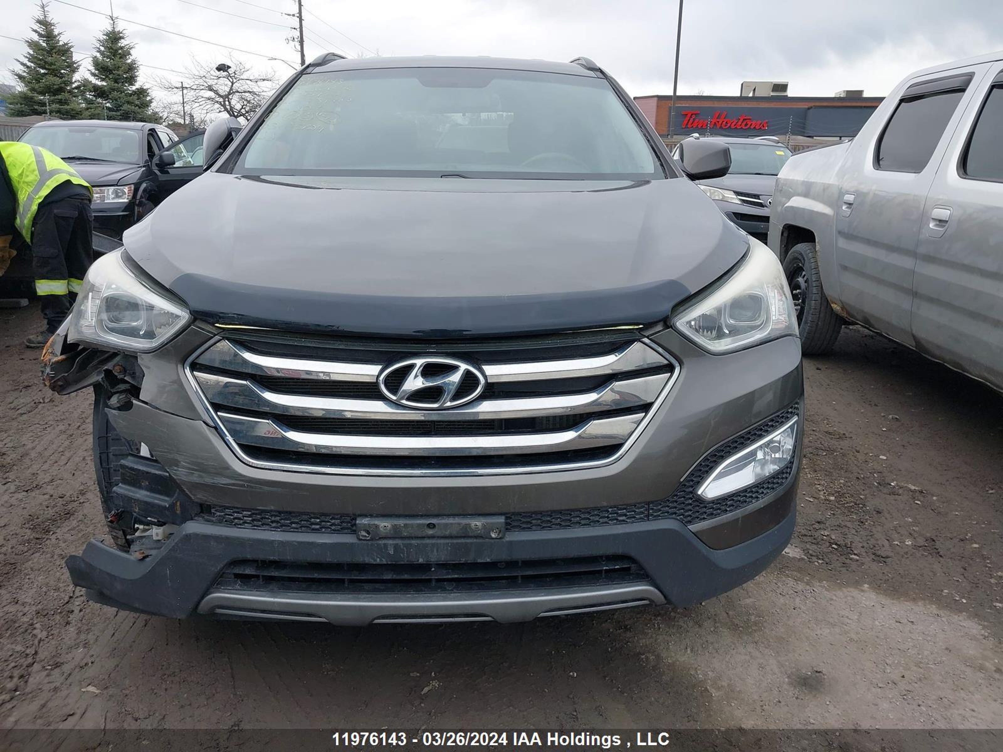 Photo 11 VIN: 5XYZU3LA0DG015972 - HYUNDAI SANTA FE 