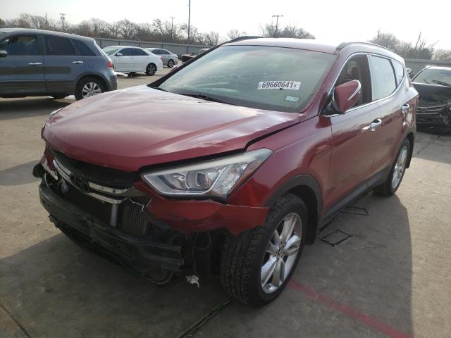 Photo 1 VIN: 5XYZU3LA5DG104243 - HYUNDAI SANTA FE S 