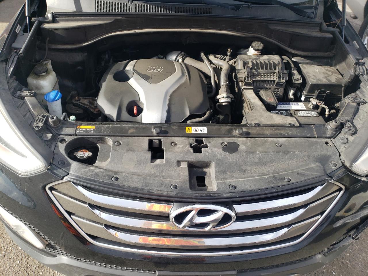 Photo 10 VIN: 5XYZU3LA5EG176335 - HYUNDAI SANTA FE 