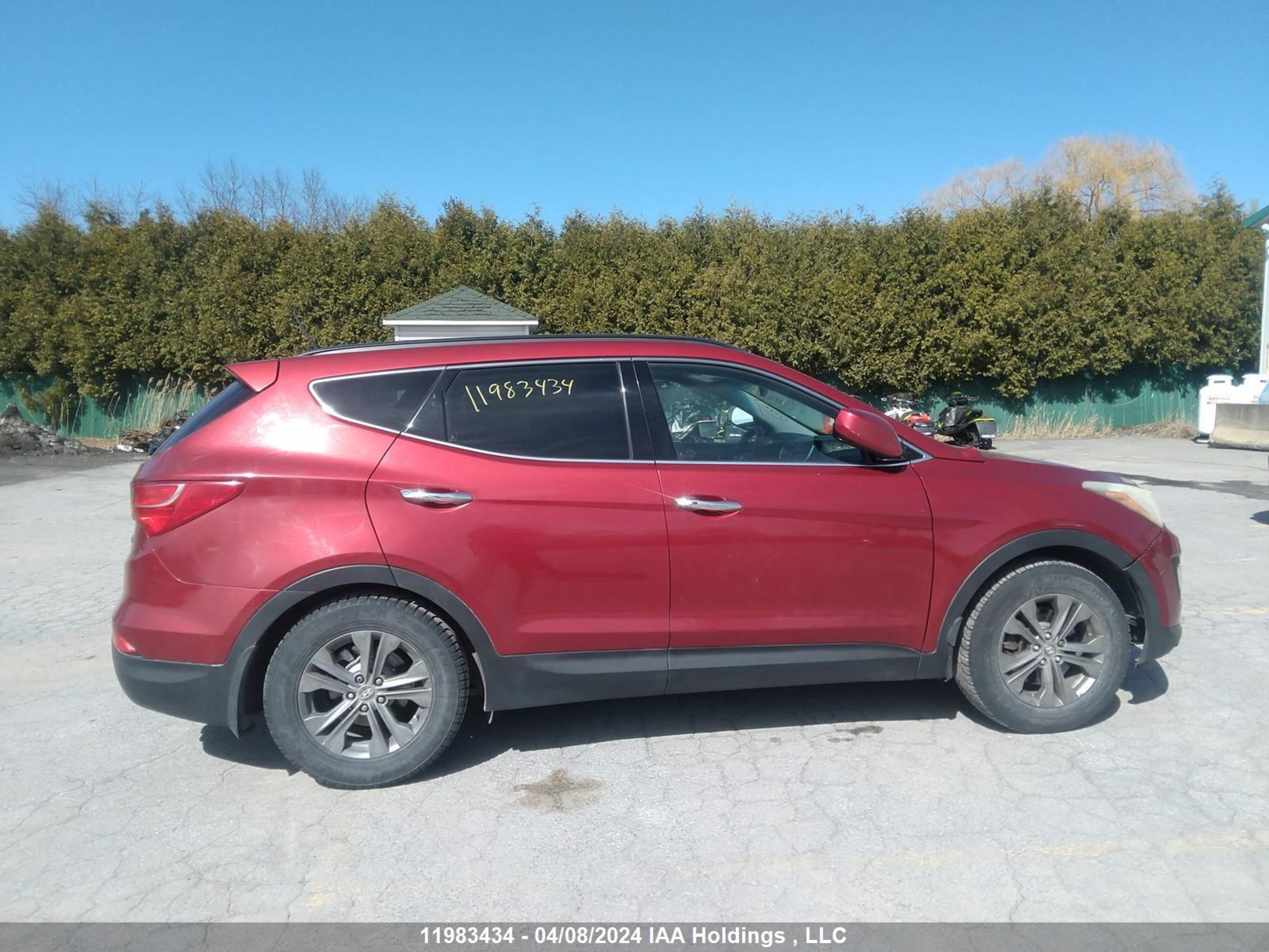 Photo 12 VIN: 5XYZU3LA6DG005687 - HYUNDAI SANTA FE 