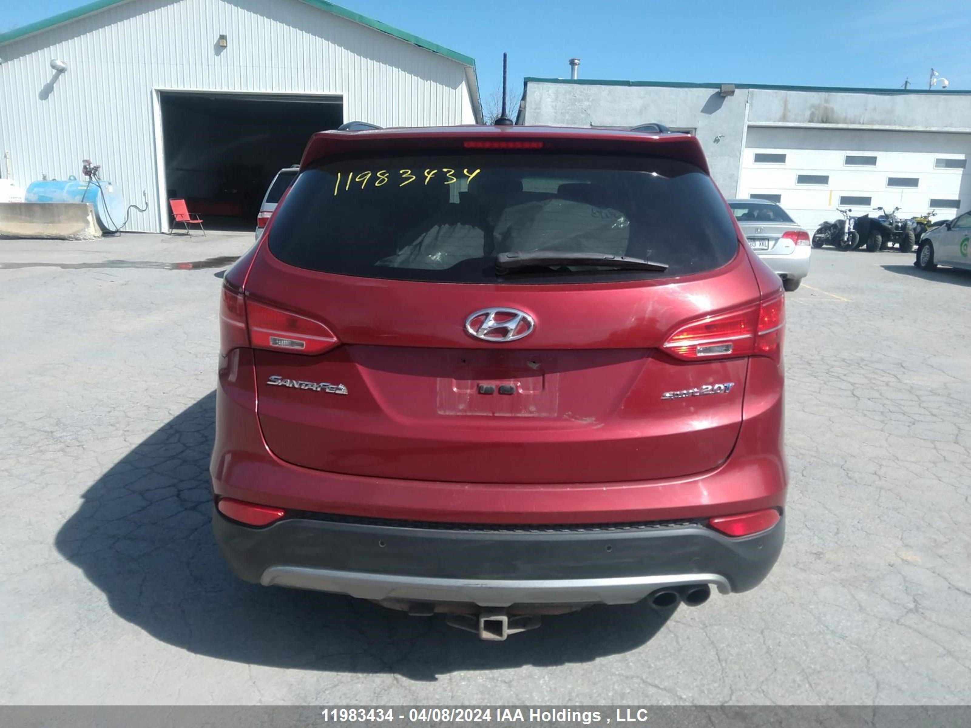 Photo 15 VIN: 5XYZU3LA6DG005687 - HYUNDAI SANTA FE 