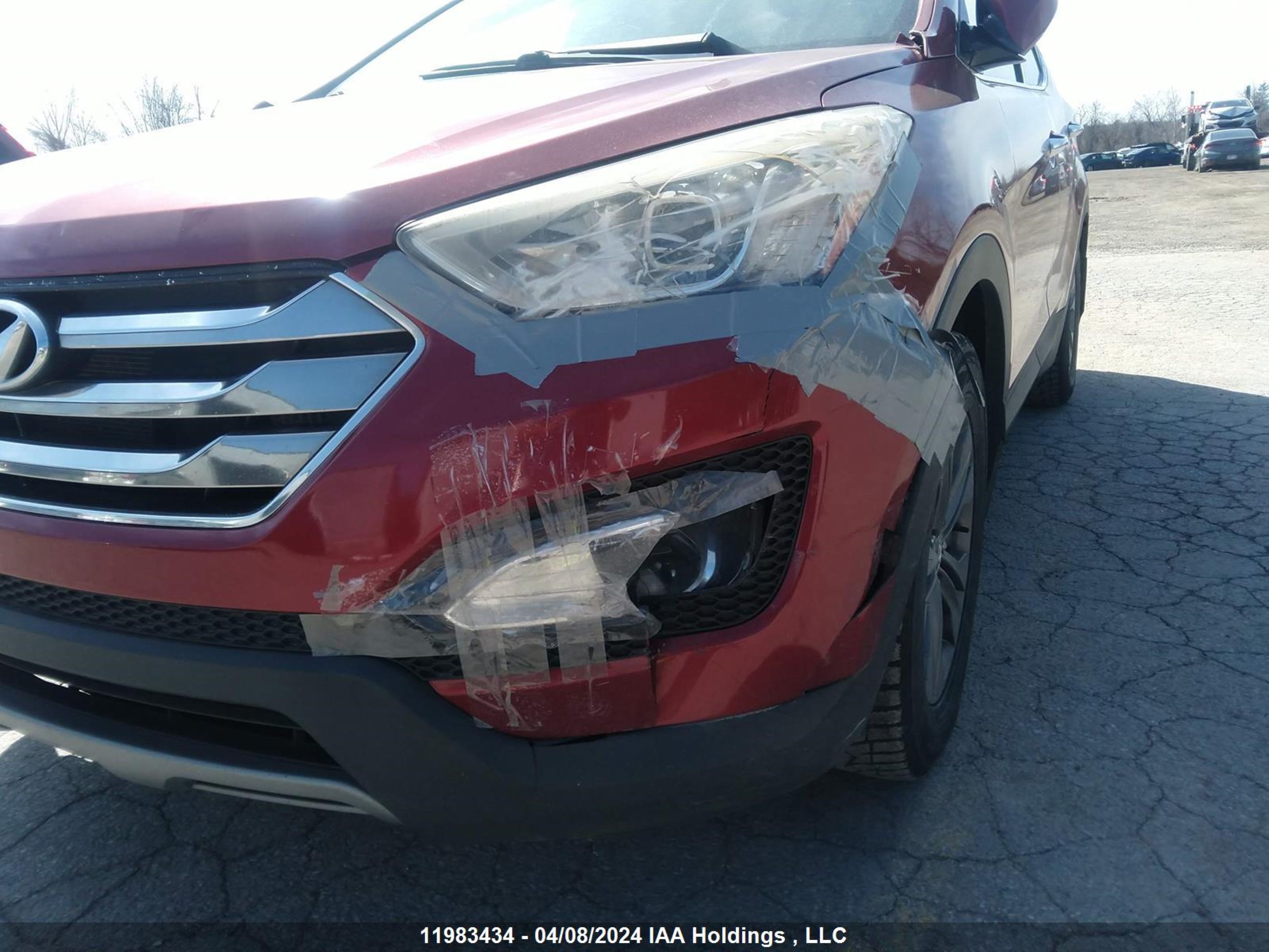 Photo 5 VIN: 5XYZU3LA6DG005687 - HYUNDAI SANTA FE 