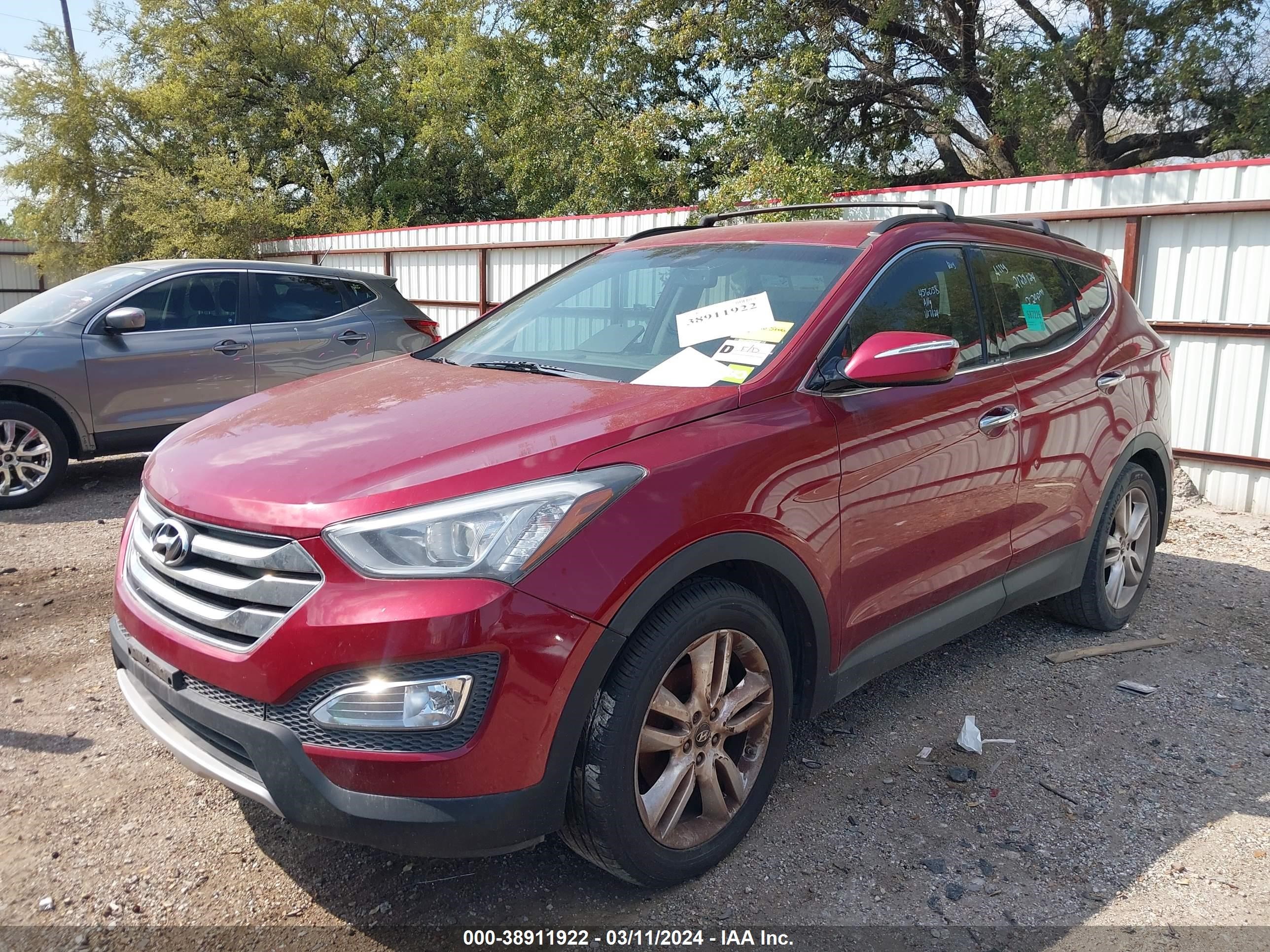 Photo 1 VIN: 5XYZU3LA9DG097037 - HYUNDAI SANTA FE 