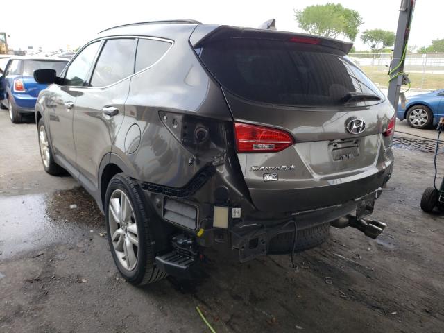 Photo 2 VIN: 5XYZU3LAXEG180400 - HYUNDAI SANTA FE S 