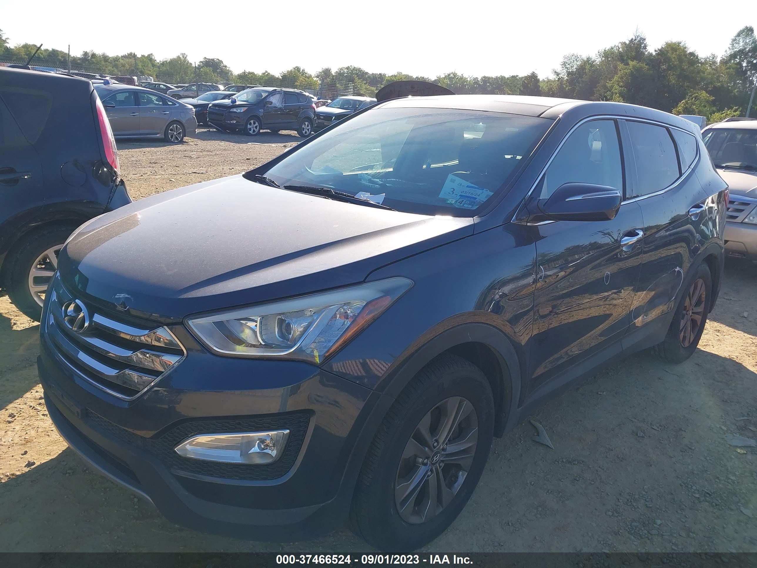 Photo 1 VIN: 5XYZU3LB0DG106488 - HYUNDAI SANTA FE 