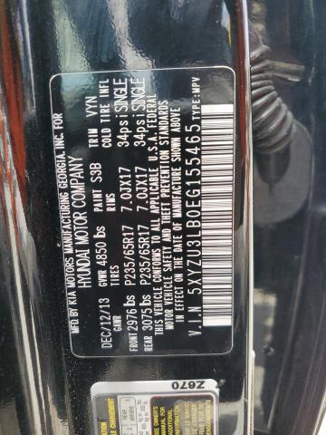 Photo 11 VIN: 5XYZU3LB0EG155465 - HYUNDAI SANTA FE 