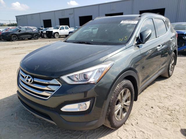 Photo 1 VIN: 5XYZU3LB0EG186411 - HYUNDAI SANTA FE S 