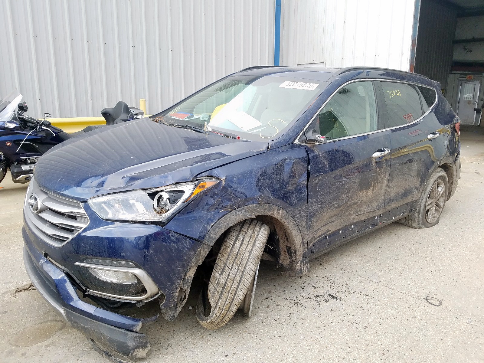 Photo 1 VIN: 5XYZU3LB0HG448836 - HYUNDAI SANTA FE S 