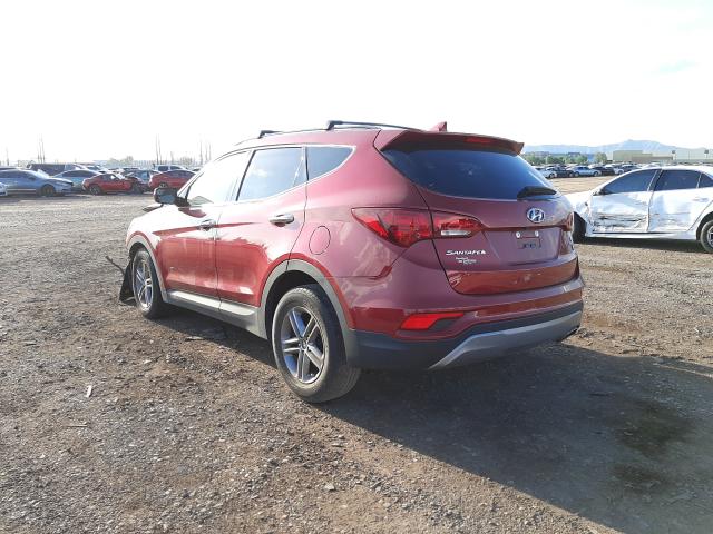 Photo 2 VIN: 5XYZU3LB0HG495509 - HYUNDAI SANTA FE S 