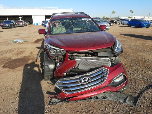 Photo 8 VIN: 5XYZU3LB0HG495509 - HYUNDAI SANTA FE S 