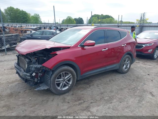 Photo 1 VIN: 5XYZU3LB0JG506580 - HYUNDAI SANTA FE SPORT 