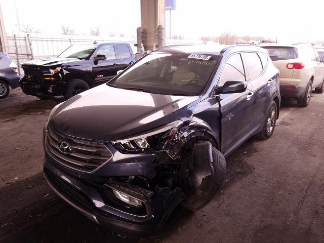 Photo 1 VIN: 5XYZU3LB0JG528627 - HYUNDAI SANTA FE 