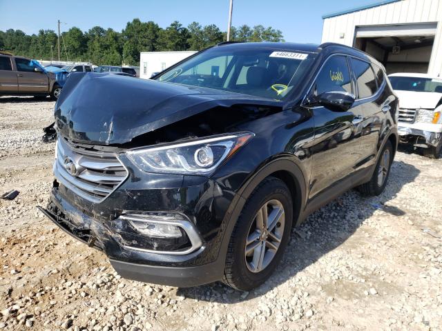 Photo 1 VIN: 5XYZU3LB0JG555200 - HYUNDAI SANTA FE S 