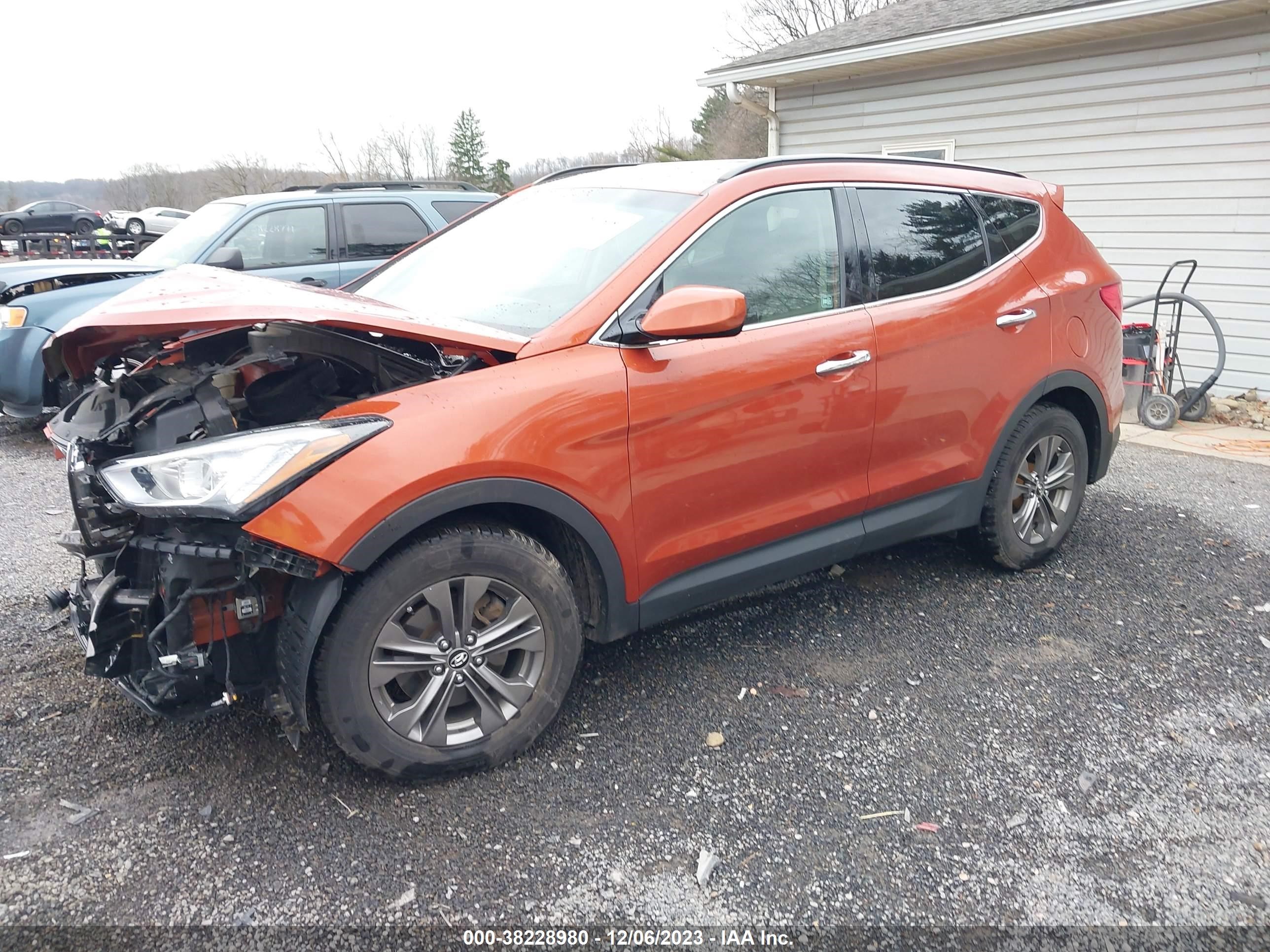 Photo 1 VIN: 5XYZU3LB1DG003578 - HYUNDAI SANTA FE 