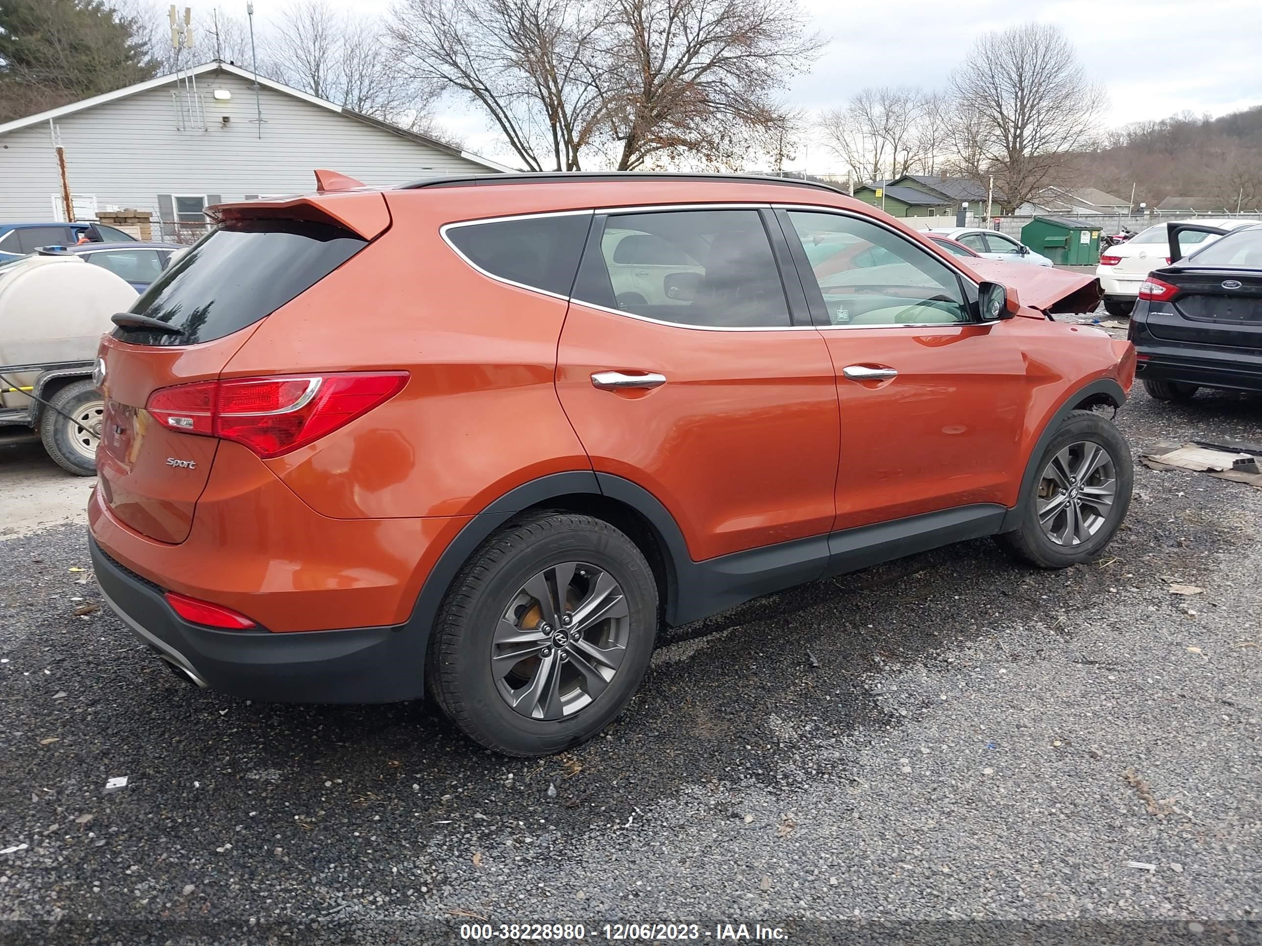 Photo 3 VIN: 5XYZU3LB1DG003578 - HYUNDAI SANTA FE 