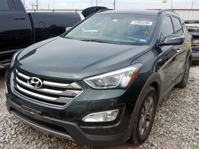 Photo 1 VIN: 5XYZU3LB1DG092195 - HYUNDAI SANTA FE S 