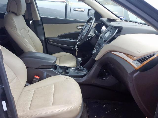 Photo 4 VIN: 5XYZU3LB1DG092195 - HYUNDAI SANTA FE S 