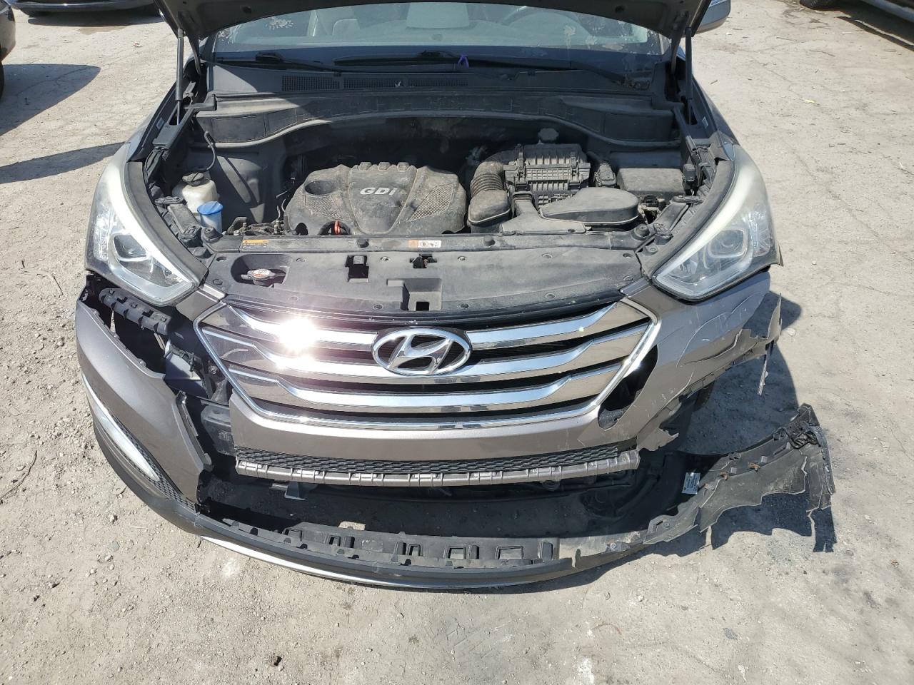 Photo 10 VIN: 5XYZU3LB1EG158584 - HYUNDAI SANTA FE 