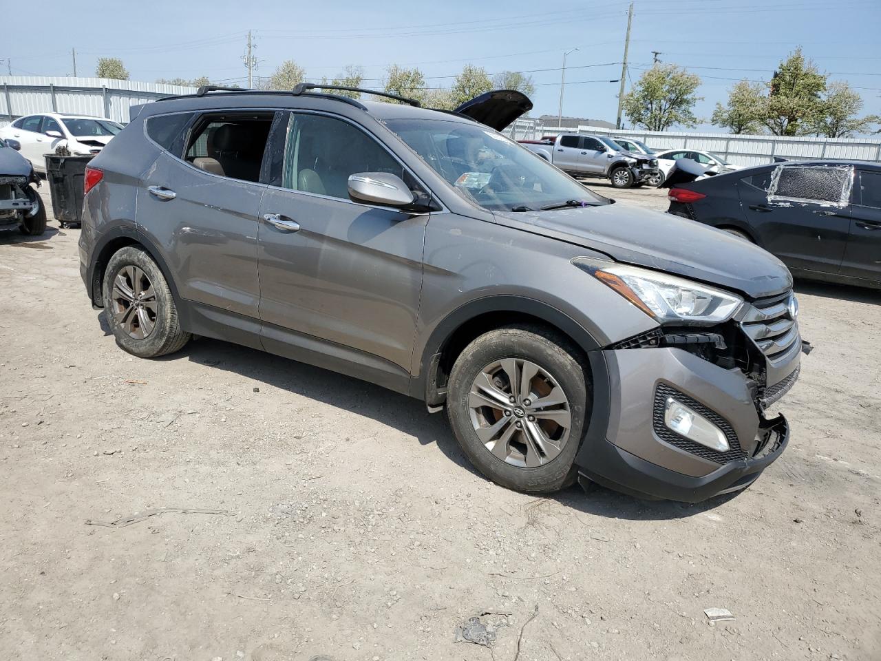 Photo 3 VIN: 5XYZU3LB1EG158584 - HYUNDAI SANTA FE 